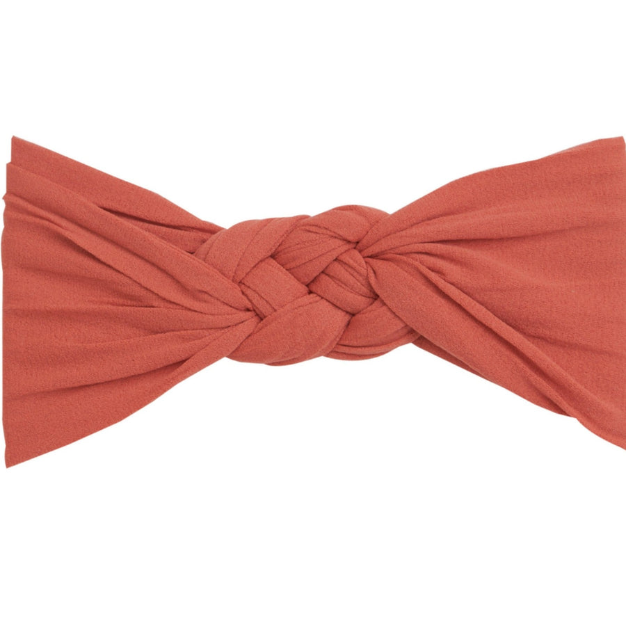 Sailor Knot Nylon Headwrap - Rust