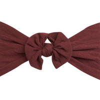Classic Top Knot - Burgundy