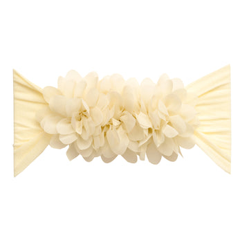 Trio Flower Headband - Ivory