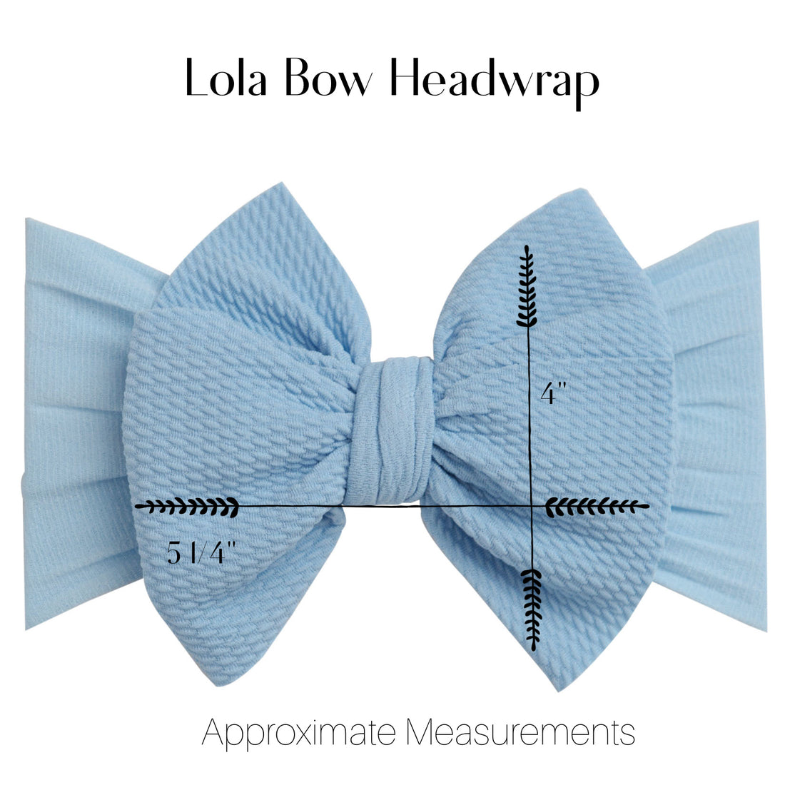 Jumbow Lola Wide Nylon Headband - Blue