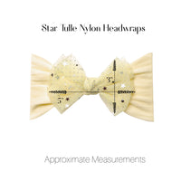 Star Tulle - Soft Yellow