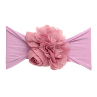 Couture Flower Headwrap - Lilac