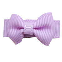 Mini Bow TUX Snap Clip - Lt. Orchid