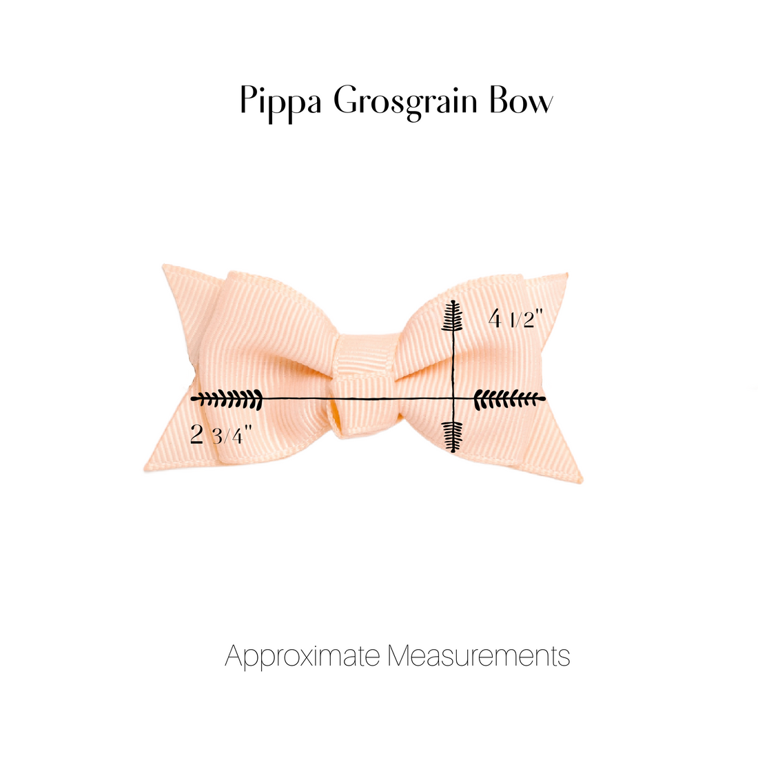 Pippa Bow Clip - 20 Colors!