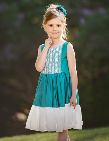 Leilani Dress - Emerald #9