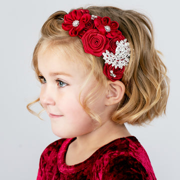 Seraphine Headband Red