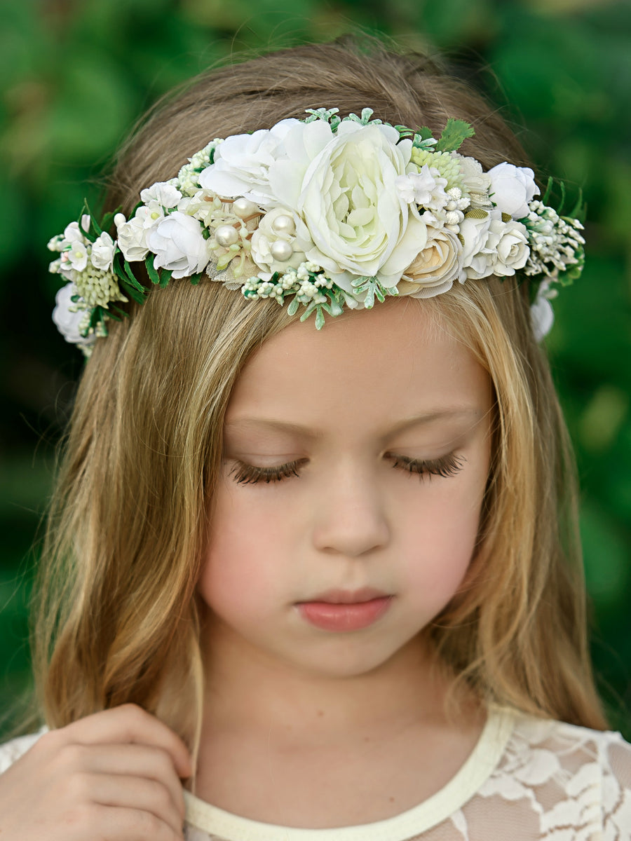 Finley Flower Girl Crown