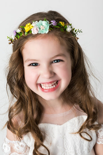 Addison Flower Girl Crown