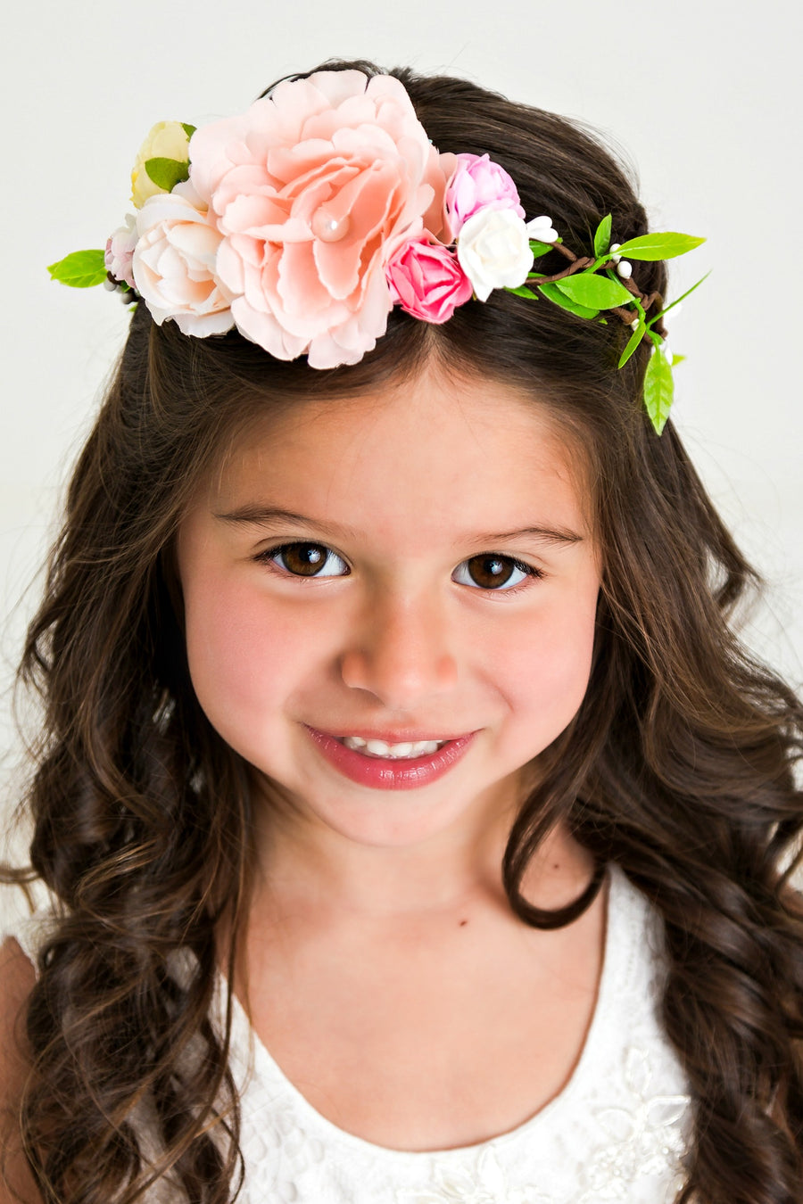 Nadia Flower Girl Crown