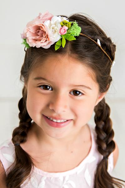 Kimberly Flower Girl Crown