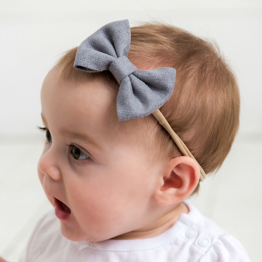 Suede Bow Headbands
