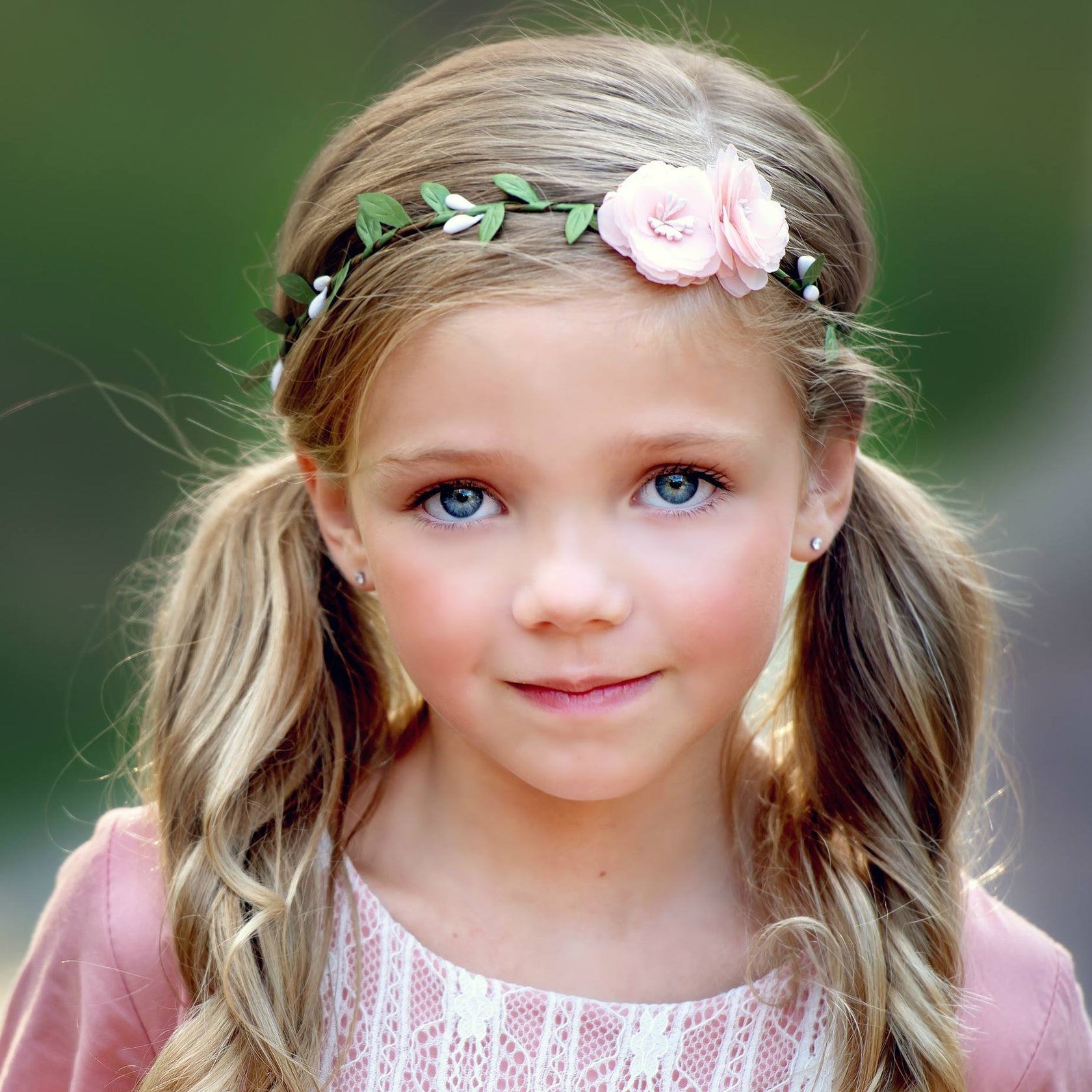 Flower Girl Crown 4 Styles Think Pink Bows 8130