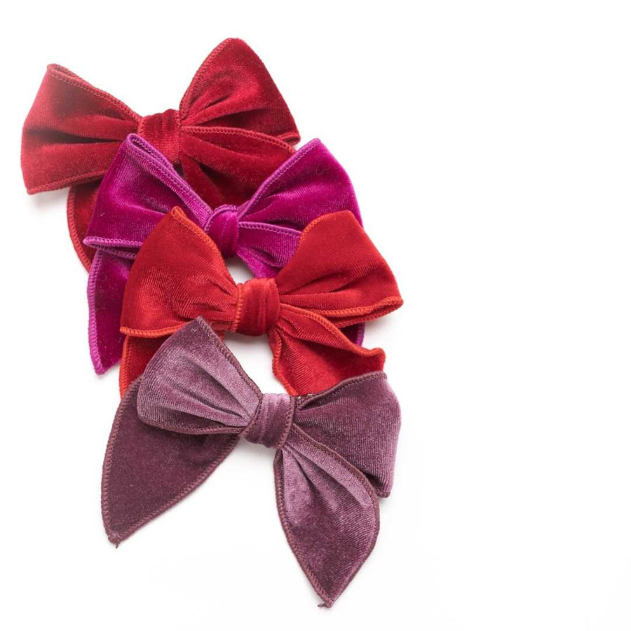 FABLE Velvet SMALL Bow Clip - 8 Colors
