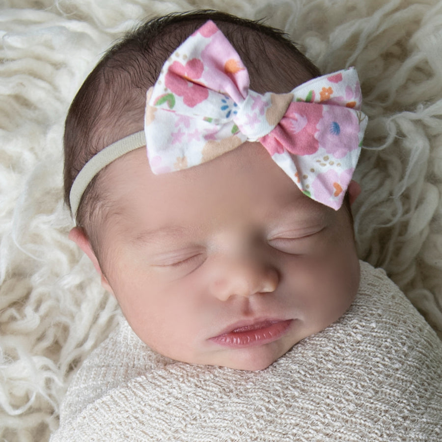 Lily Bows Headbands 5 Colors 2 Sizes