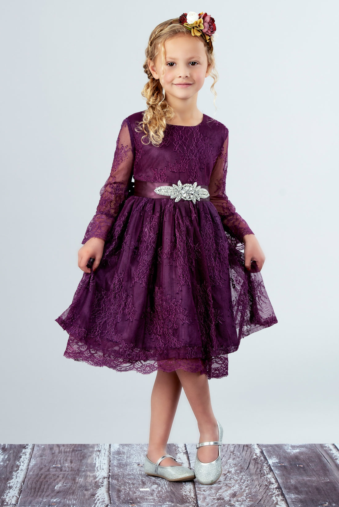 Manuela Dress - Eggplant #113