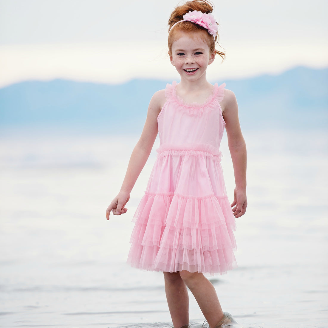 Pretty in Pink Tulle Dress - Think Pink Bows - 2