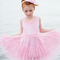 Pretty in Pink Tulle Dress - Think Pink Bows - 4