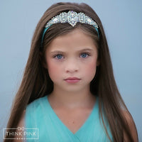 Frozen in Time Bling Headband - Red - 13 colors available - Think Pink Bows - 8