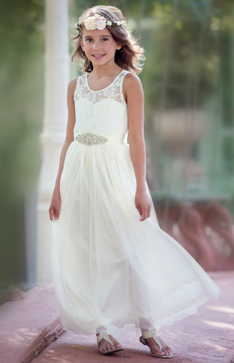Vienna  Dress - Ivory #225