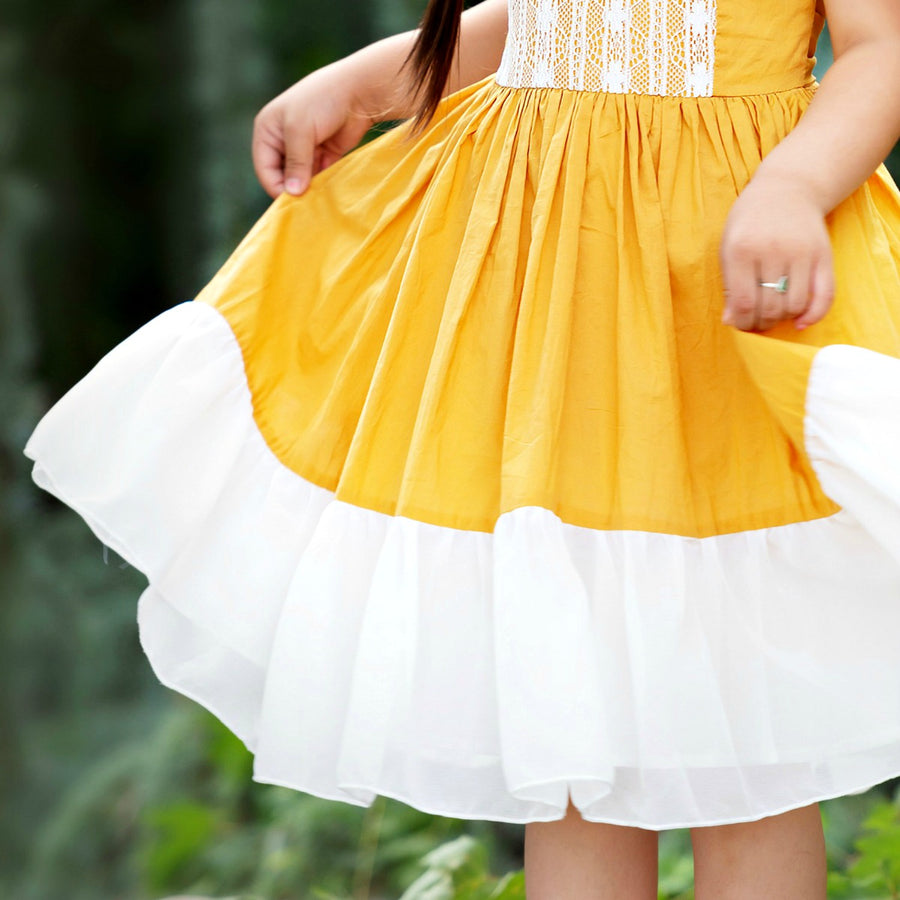 Leilani Dress - Mustard #10