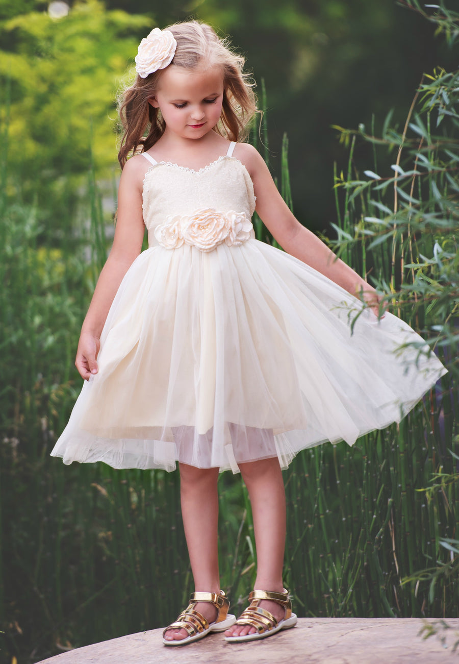 Beatrice Dress - Ivory #88