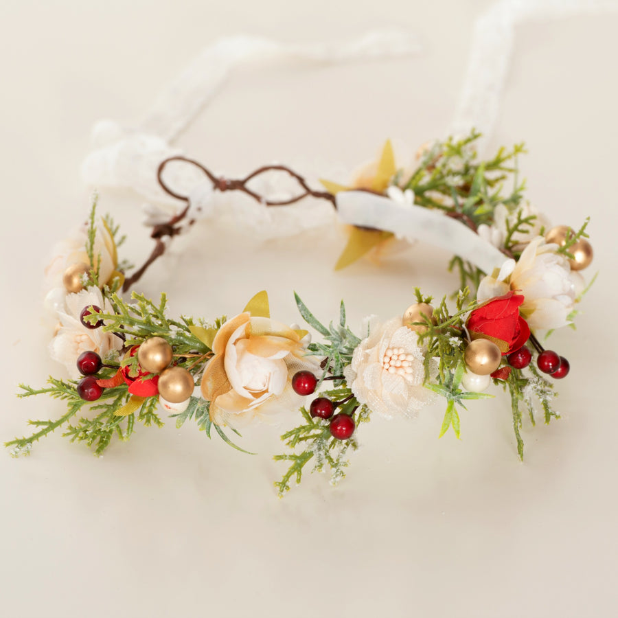 Angelina Flower Girl Crown