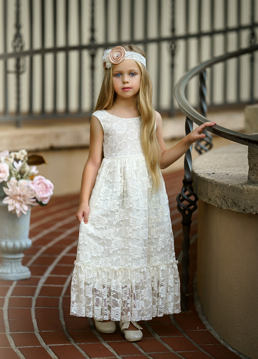 Martina Dress - Ivory #186