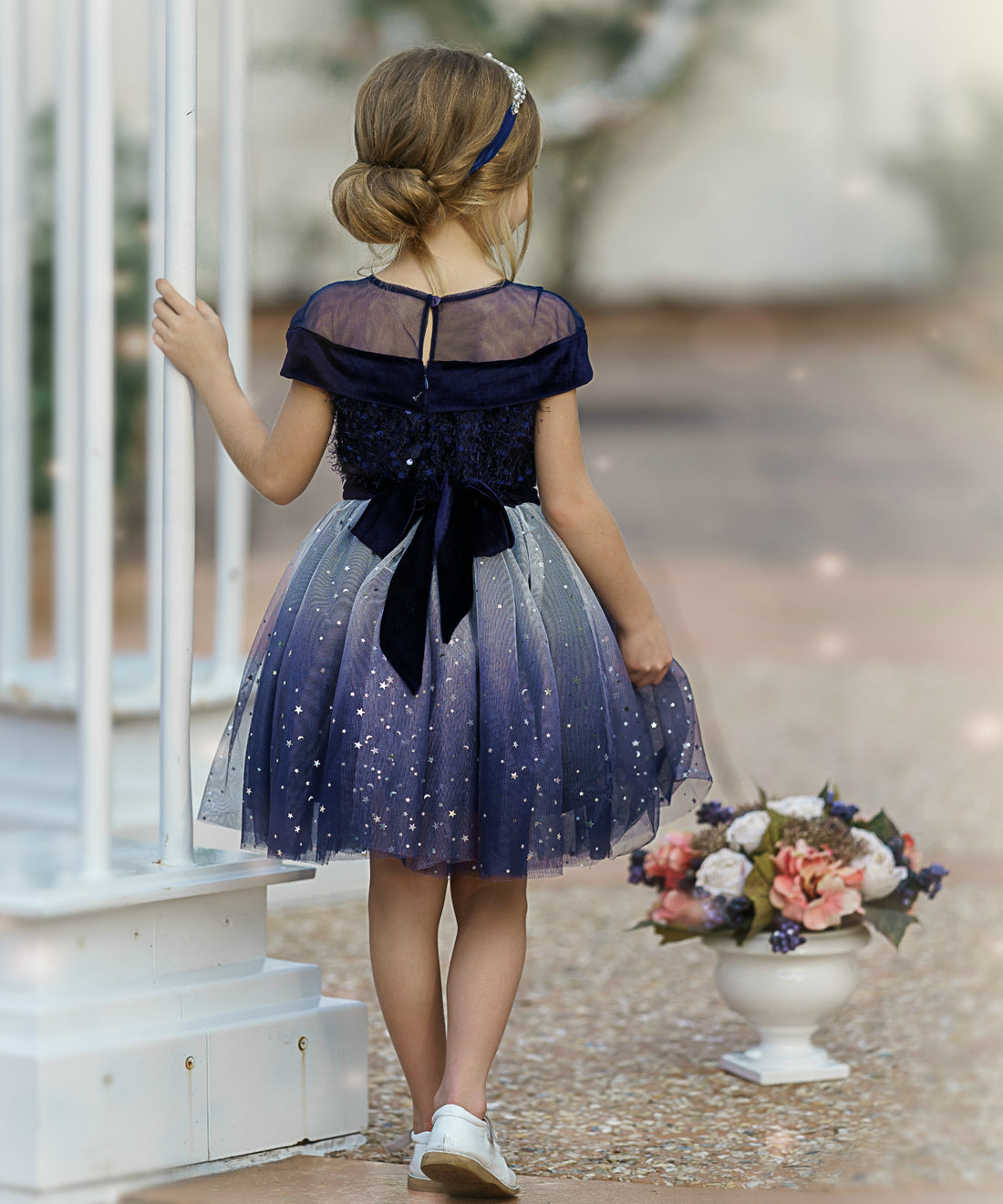Amelie Navy Dress #156