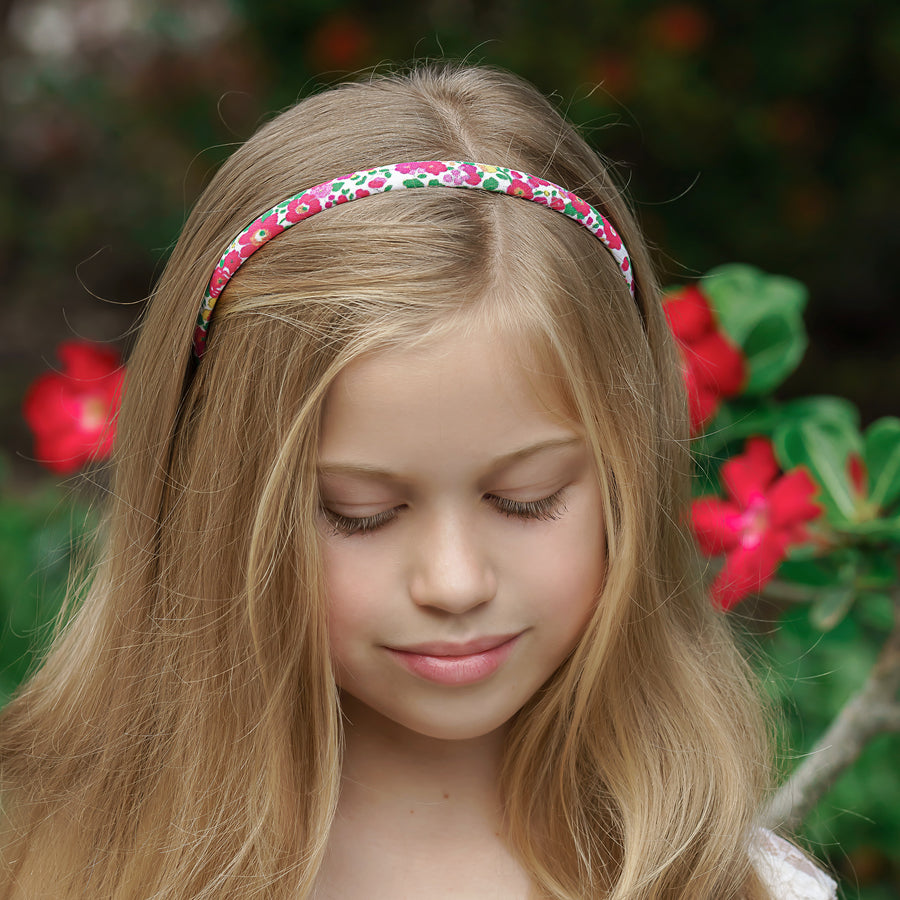 Floral Fabric Hard Headband 15 STYLES