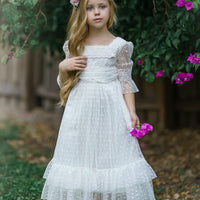 Ainoha Long Dress - White #41