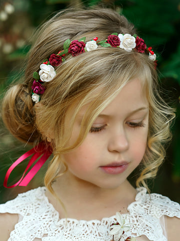 Ainhoa Flower Girl Crown