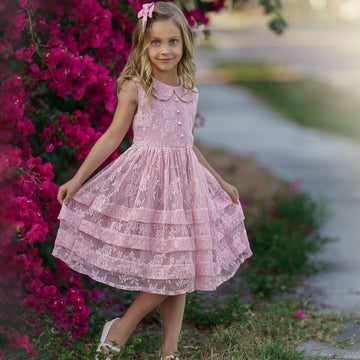 Mikayla Dress - Dusty Rose #73