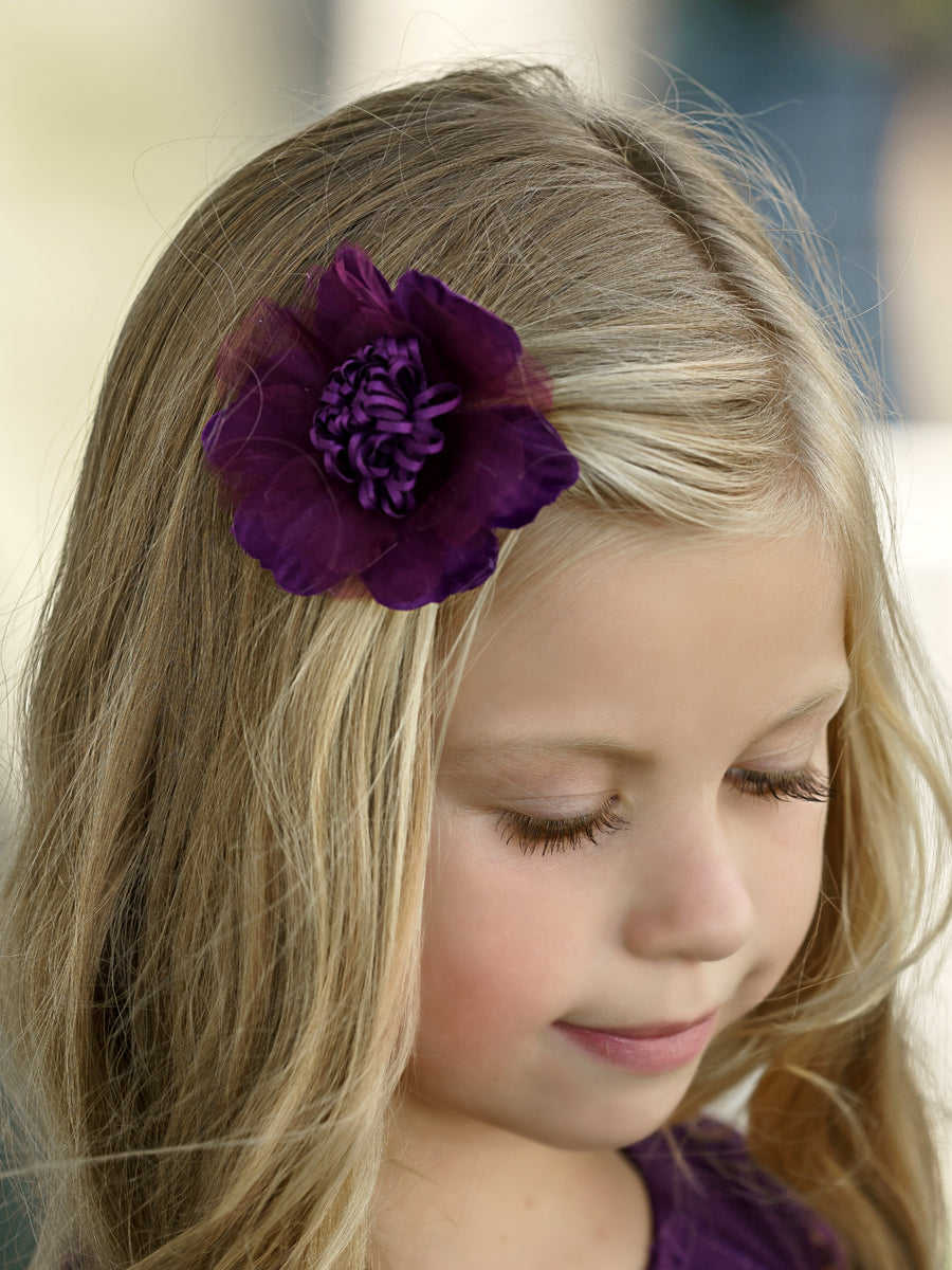 Belle Flower Clippie  20 Colors