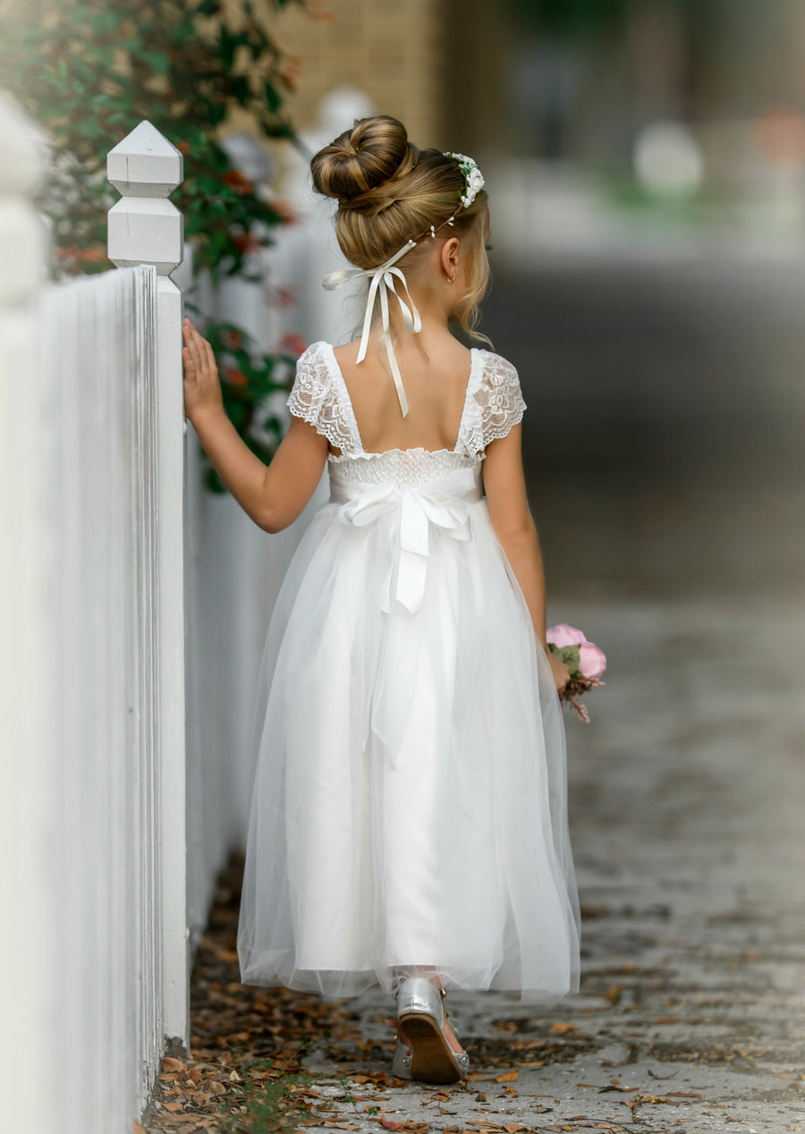 Amara Dress - Off White #34
