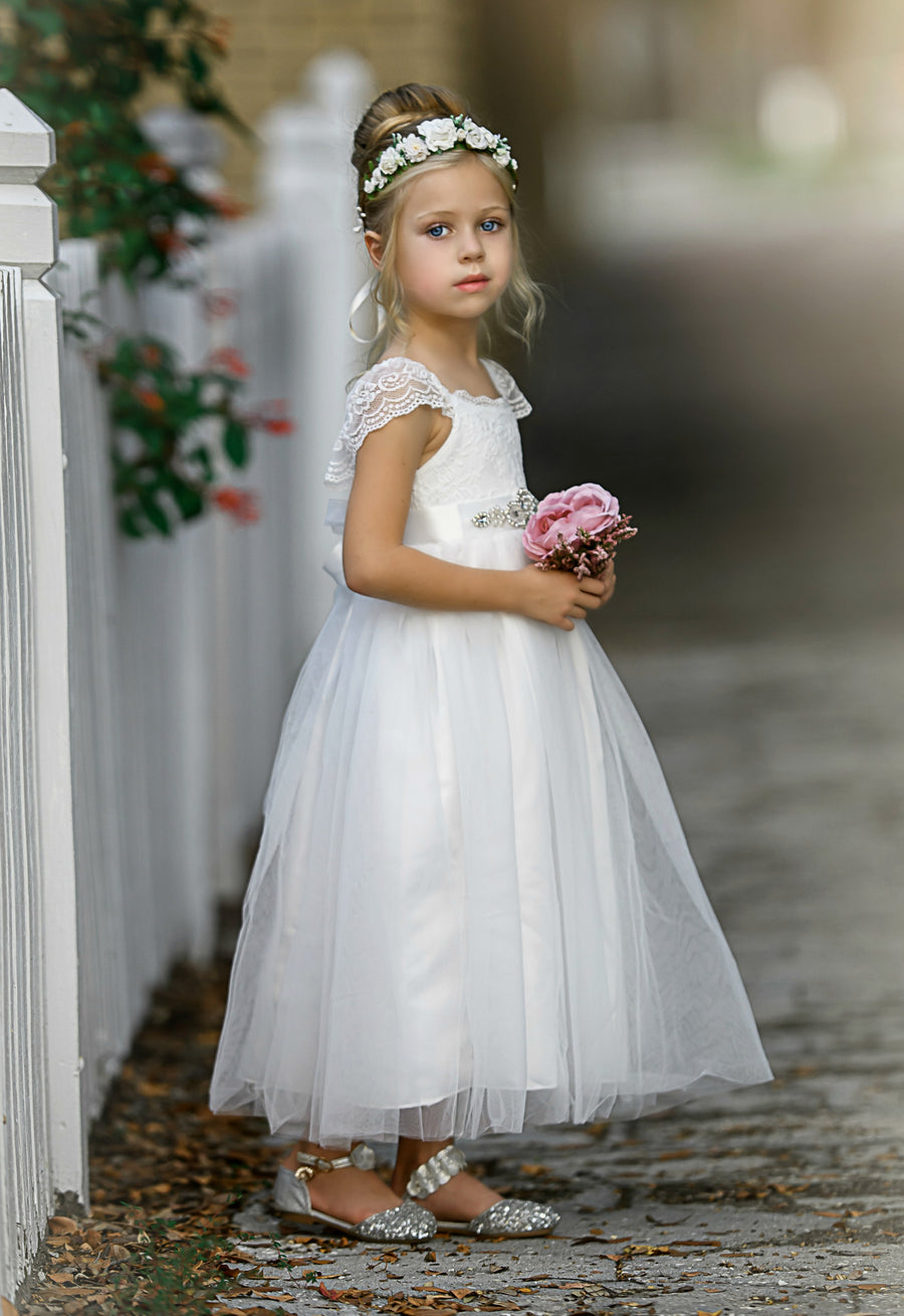 Amara Dress - Off White #34