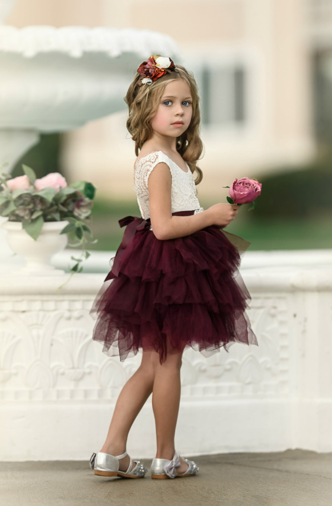 Claire Dress - Eggplant #121