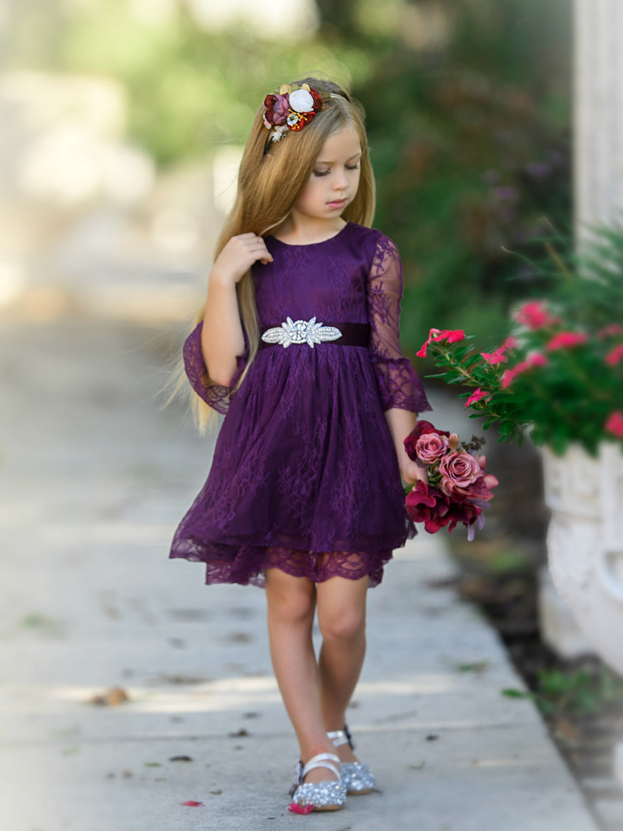 Manuela Dress - Eggplant #113