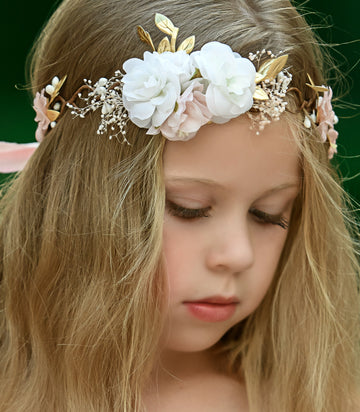 Evangeline Flower Girl Crown