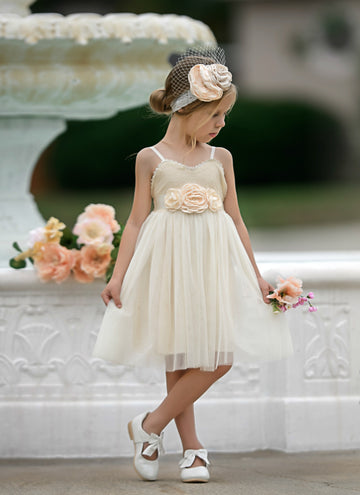 Beatrice Dress - Ivory #88