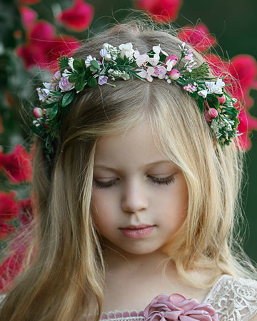 Irina Flower Girl Crown
