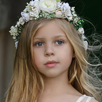 Finley Flower Girl Crown