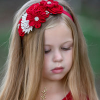 Seraphine Headband Red