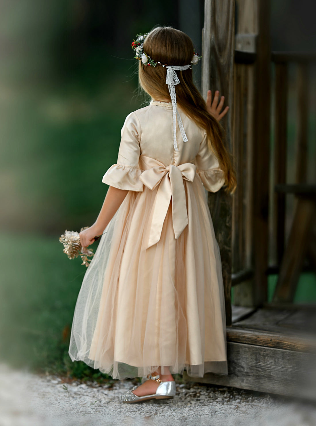 Elizabetta Long Dress - Champagne #38