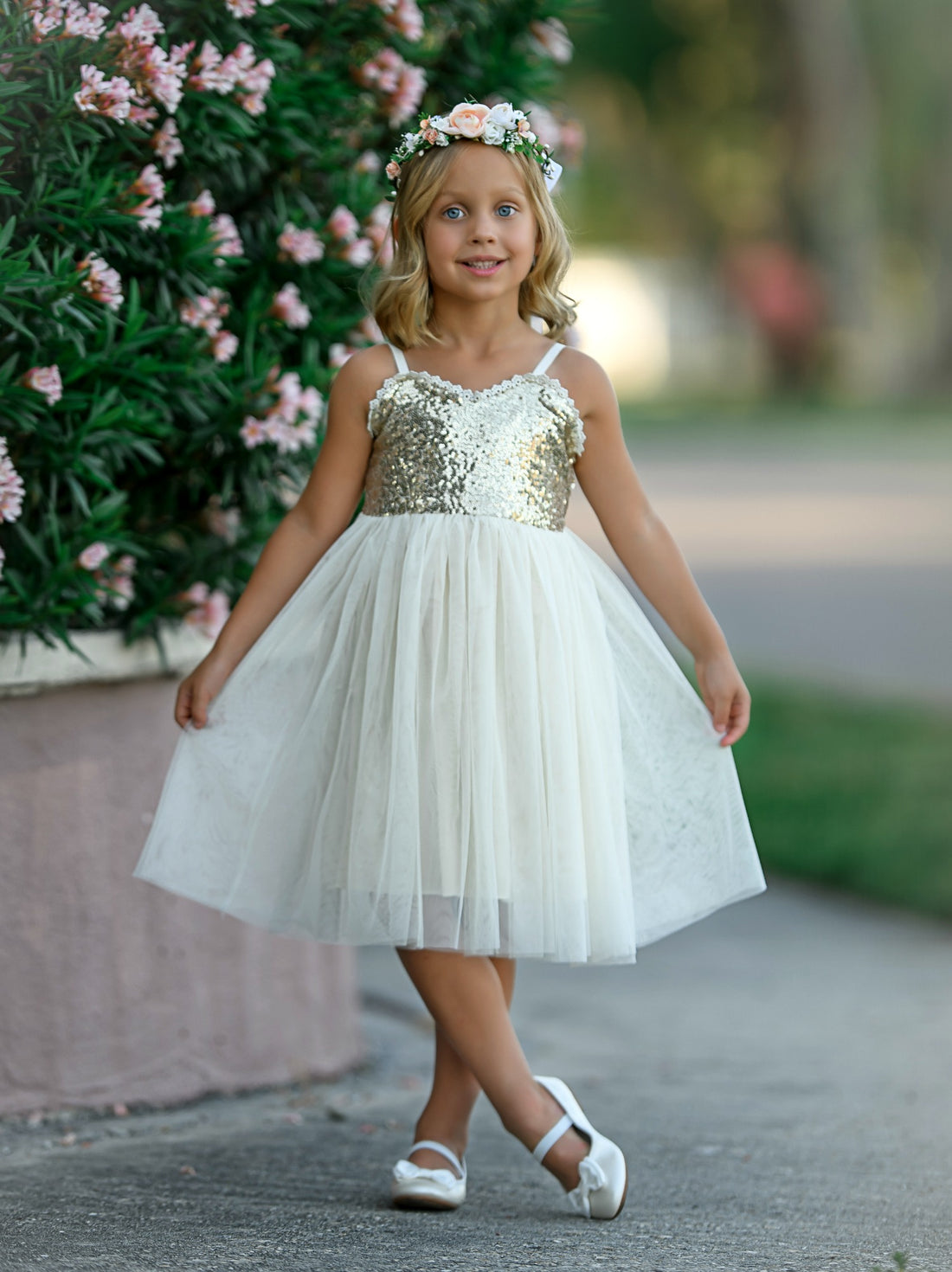 Beatrice Dress - Gold #89