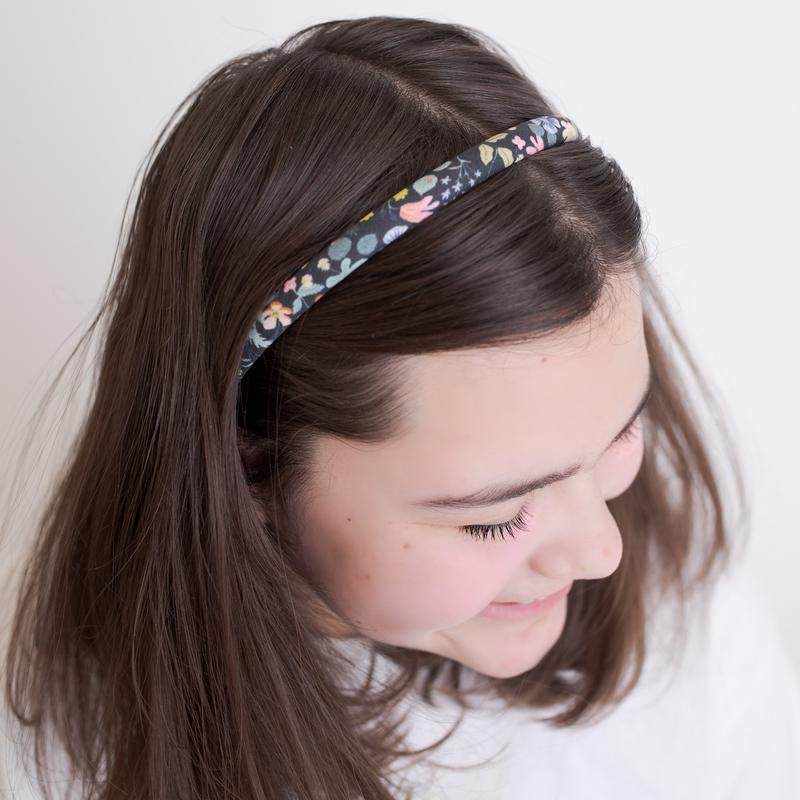 Floral Fabric Hard Headband 15 STYLES