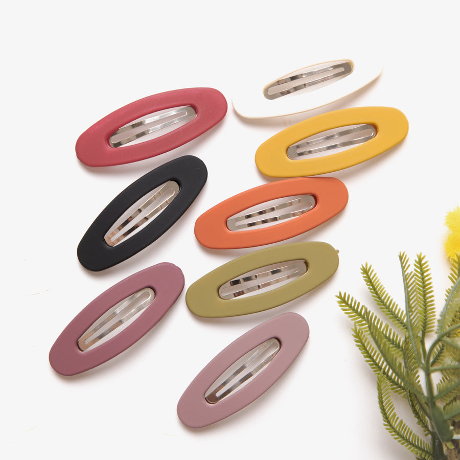 Matte SIERRA SNAP Hair Clip - 8 colors