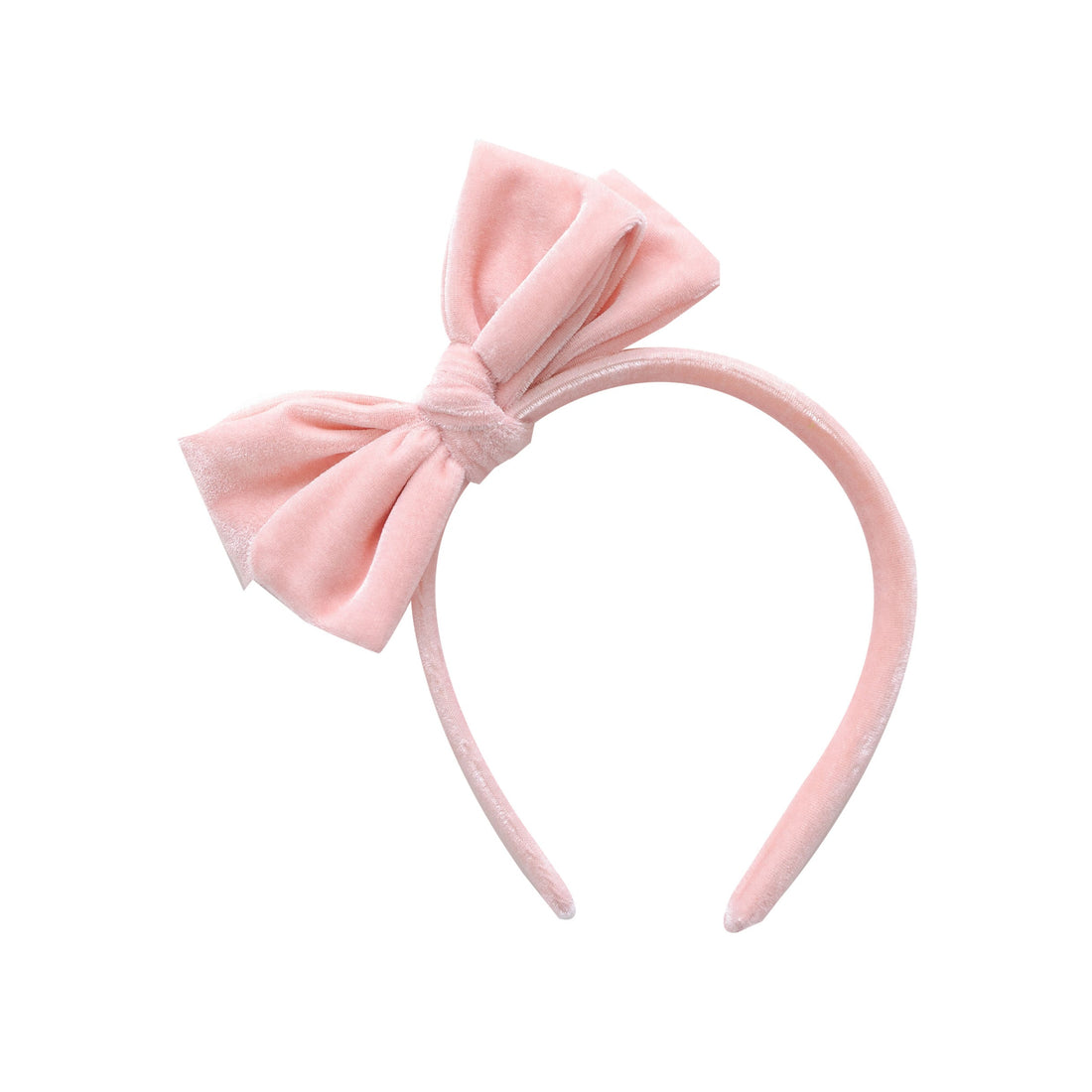 Ariela Velvet Bow Hard Headband - 18 Colors