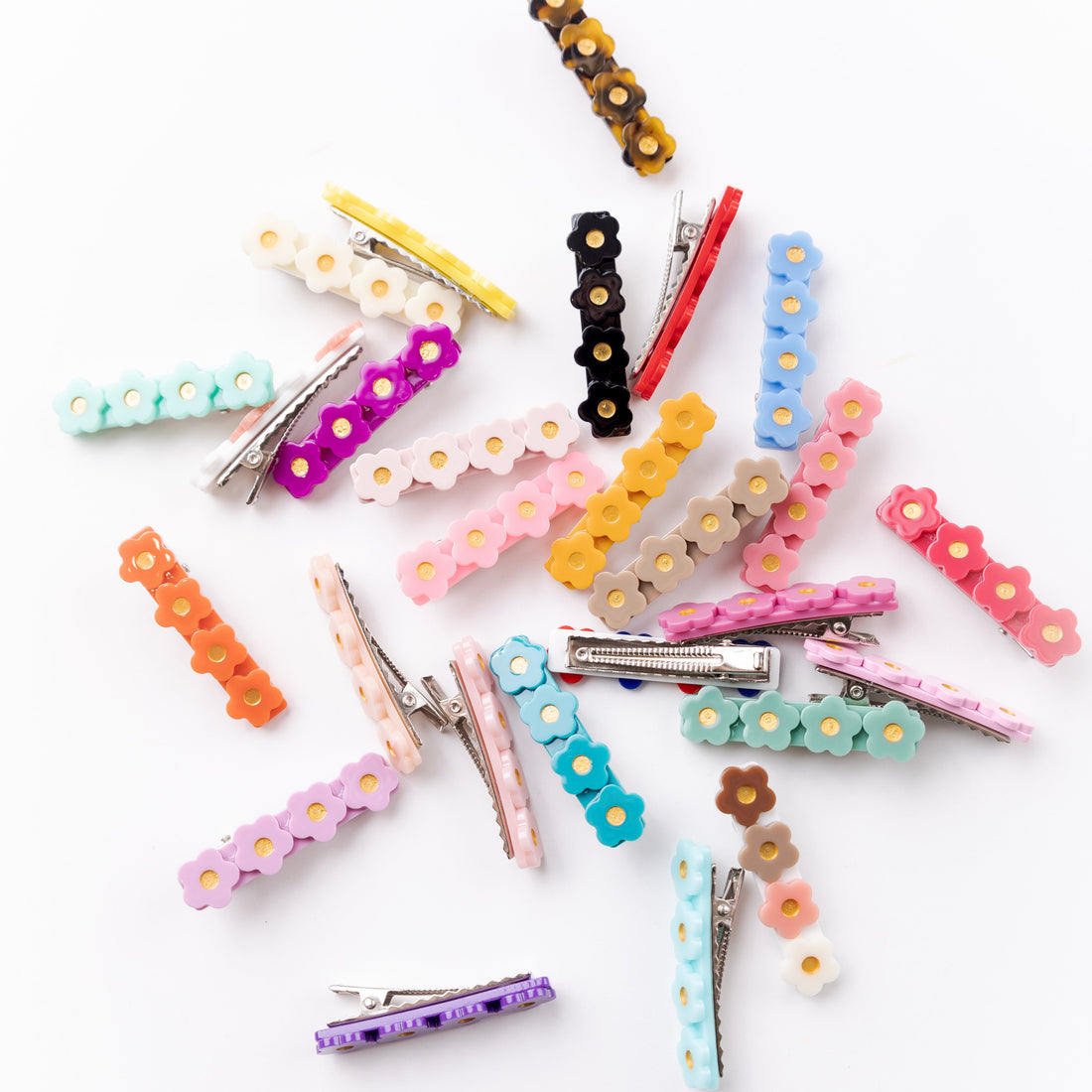 Fall & Halloween All Flower Clip- 14 Colors