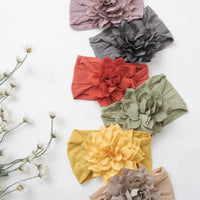 Dahlia Flower Headwraps - Other Colors