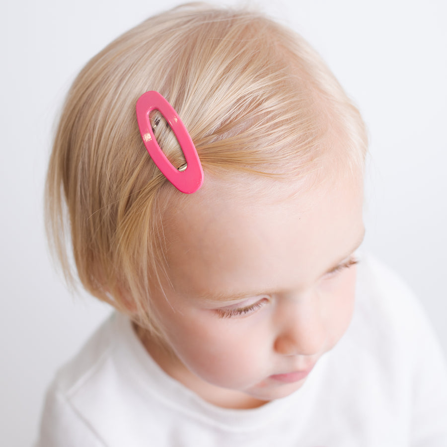 Glossy SIERRA SNAP Hair Clip - 28 colors